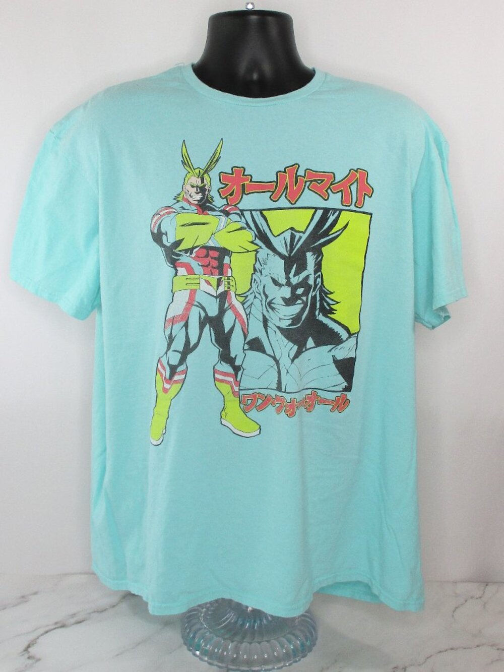 My Hero Academia All Might Distressed T-Shirt 2XL Funimation
